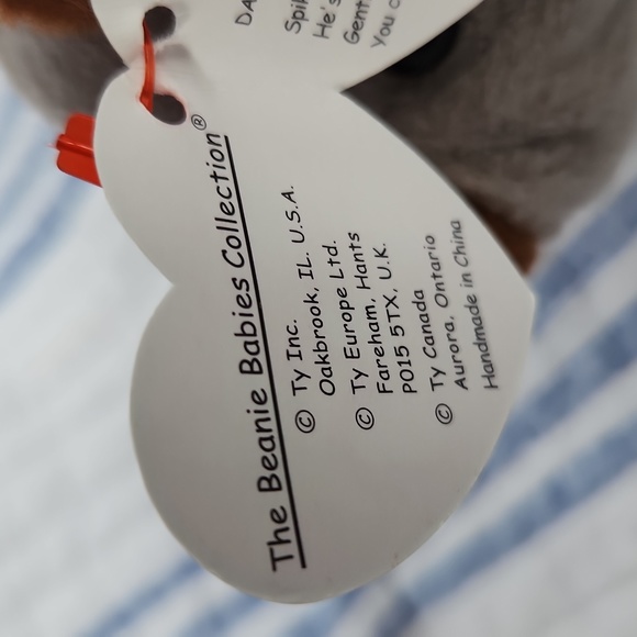 Ty Beanie Babies Spike The Rhinoceros With Tag Errors 1996 - Picture 9 of 11